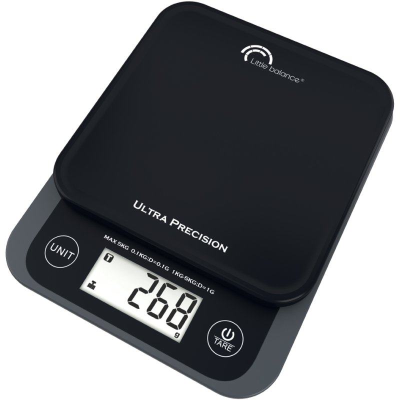 Little balance elektronische brievenweegschaal ultraprecisie 5.1, precisie 0,1 g, draagkracht 5 kg